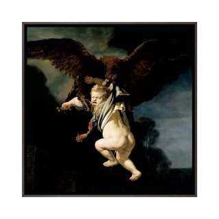 iCanvas "The Abduction of Ganymede" by Rembrandt van Rijn Framed