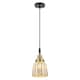 Option Black Antique Brass / Mercury Shade