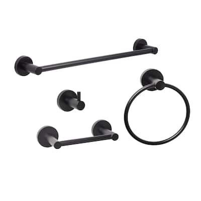 Sure-Loc LG-SET-PH2PV Lugano 4 Piece Bathroom Package with 30" Towel