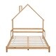 preview thumbnail 20 of 28, Full House-Shaped Headboard Bed With Handrails