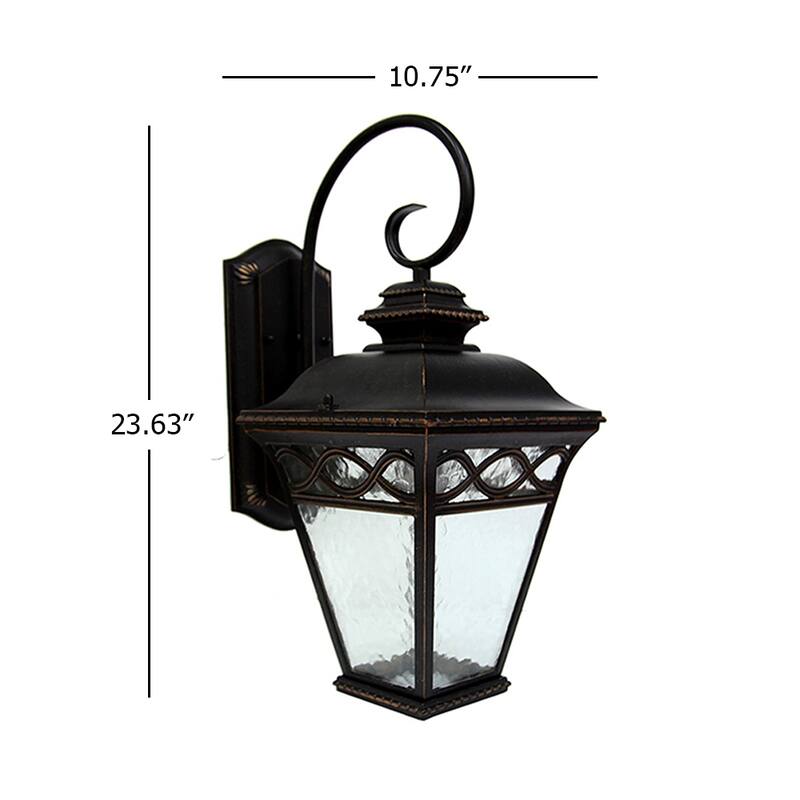 Cheri 1 Light Exterior light in Oil Rubbed Bronze