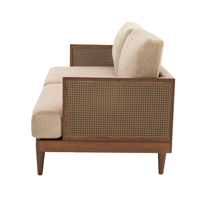 Christopher Knight Home - Lisa Fabric Arm 3-Seater Sofa