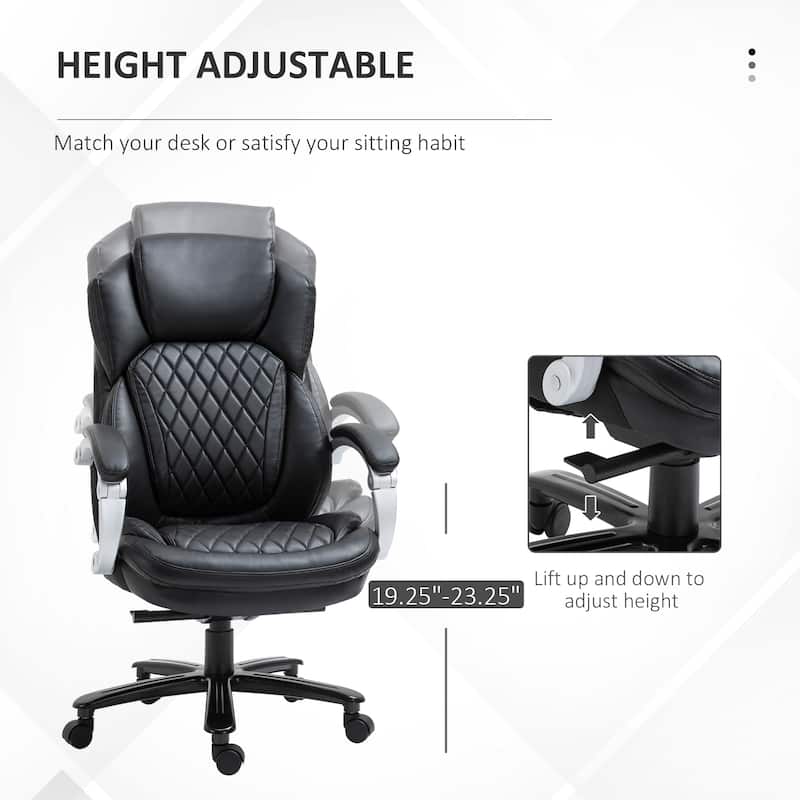 Comfortable and Adjustable Big and Tall Office Chair for Home and Office Use