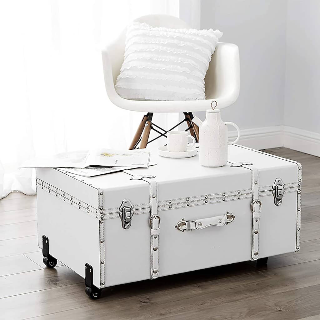 Texture® Brand Trunk - White by DormCo