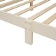 preview thumbnail 8 of 11, Full Size Kids Low Profile Bed Platform Frame Bed - Beige