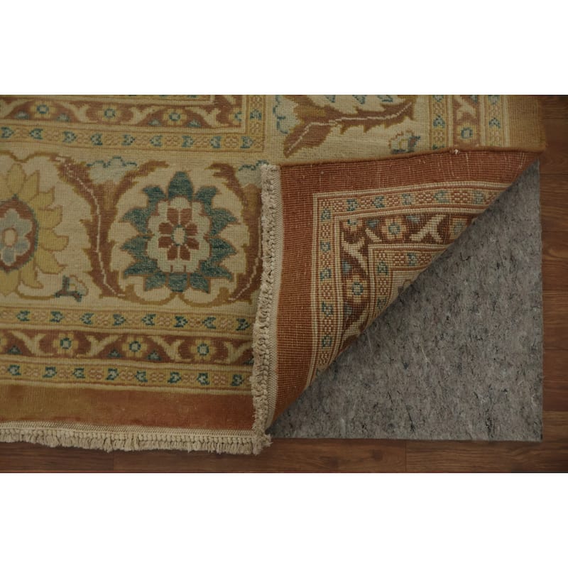 Hand Knotted Oriental 100% Wool Carpet Traditional All-Over Oranges & Rust Ziegler Area Rug - 17' 11'' X 9' 10''