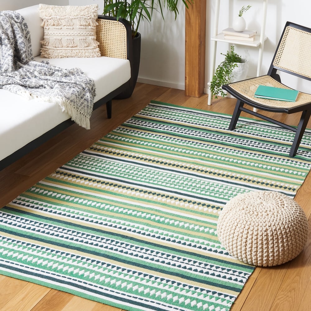 SAFAVIEH Handmade Montauk Nellwyn Cotton Rug
