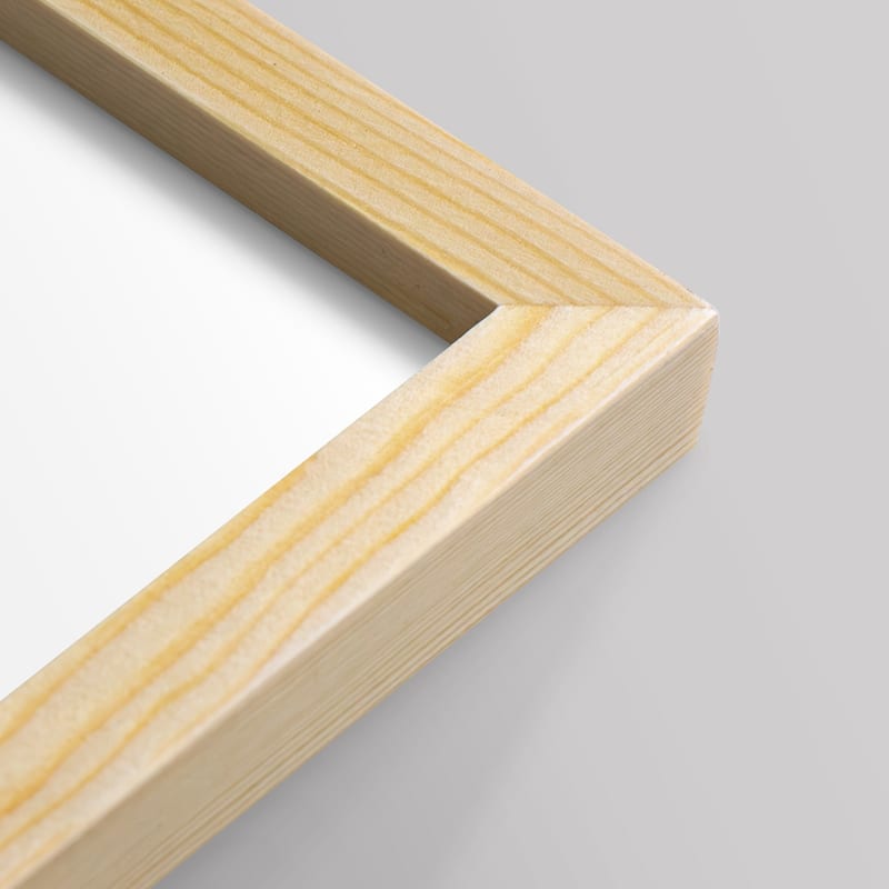 Vintage Abstract Print LXXVI -Framed Print