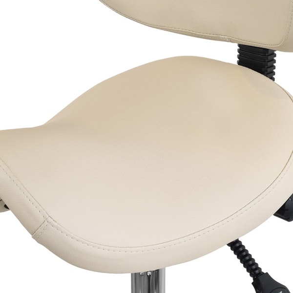 2xhome Adjustable Black Firm Saddle Stool Tilt Chair With Wheels Salon Dental Hygienist Rolling Dentist Clinical Hospital Lab On Sale Overstock 30143290