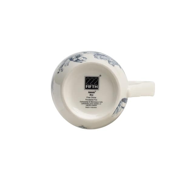 222 Fifth Adelaide Coffee Mugs, Set of 4 - Blue
