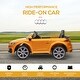 preview thumbnail 10 of 24, 6V Licensed Audi TT RS Kids Electric Ride-On Car with Remote, Suspension, MP3 Player, Lights, Horn, for Ages 3-5