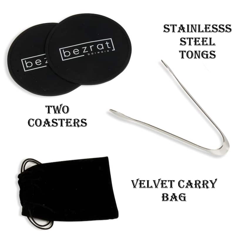 Bezrat Whiskey Glass Gift Set