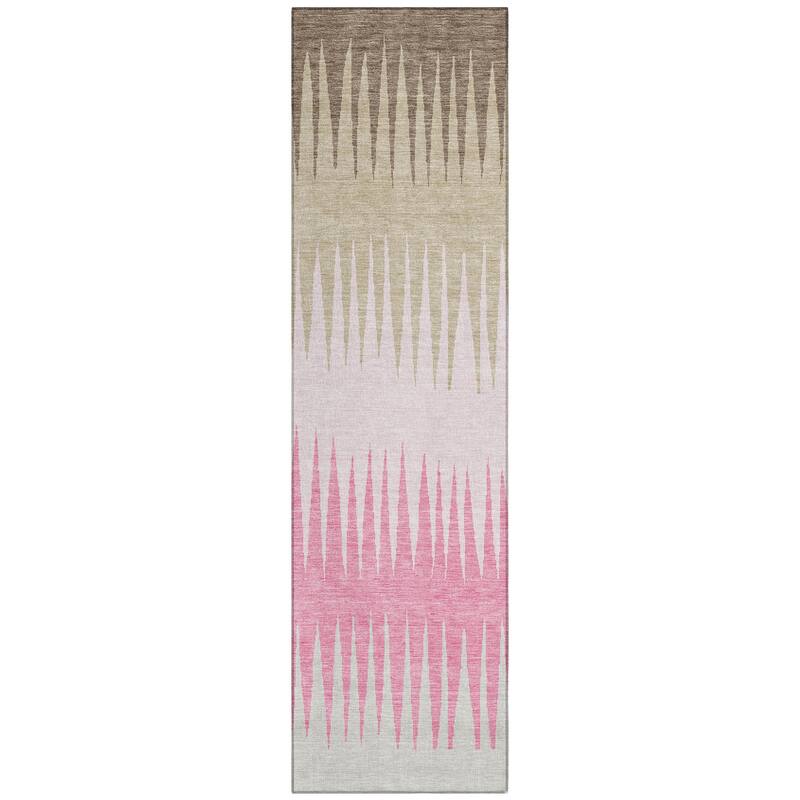 Machine Washable Indoor/ Outdoor Chantille Ombre Contemporary Rug