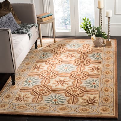 SAFAVIEH Handmade Naples Kumrije Traditional Oriental Wool Rug