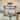 Farmhouse 3-Light Drum Semi-Flush Mount Wood Grain Ceiling Lights