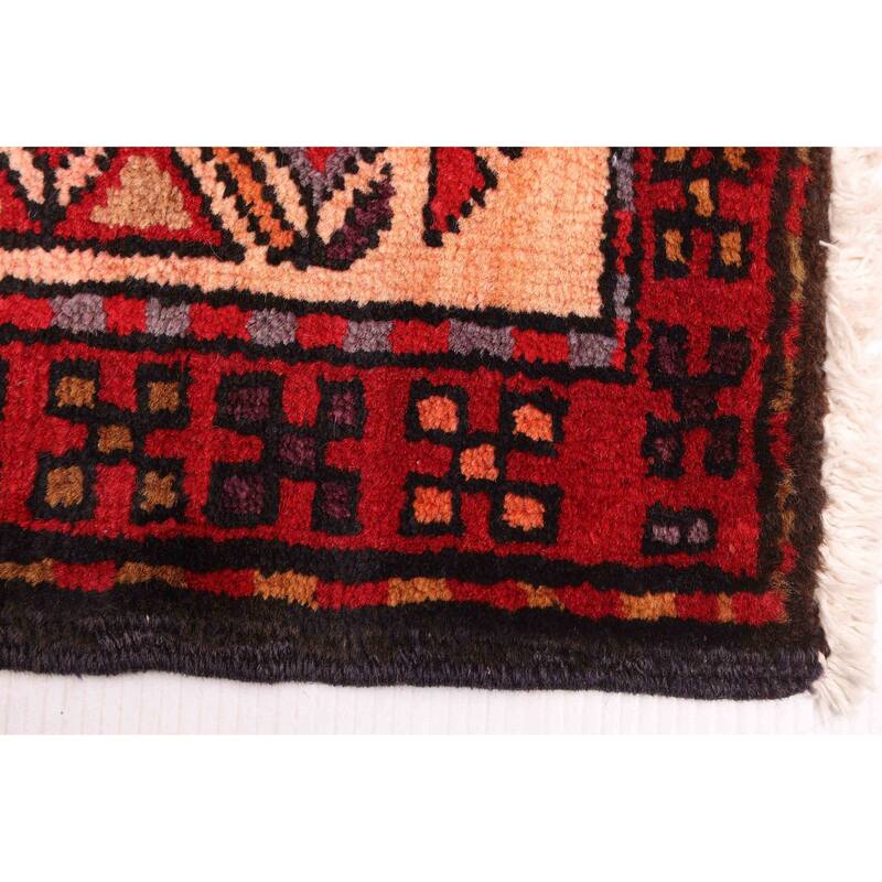 ECARPETGALLERY Hand-knotted Konya Anatolian Navy Wool Rug - 3'7 x 10'4