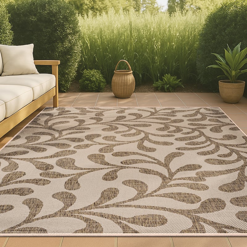 JONATHAN Y Scandi All Over Indoor/Outdoor Area Rug