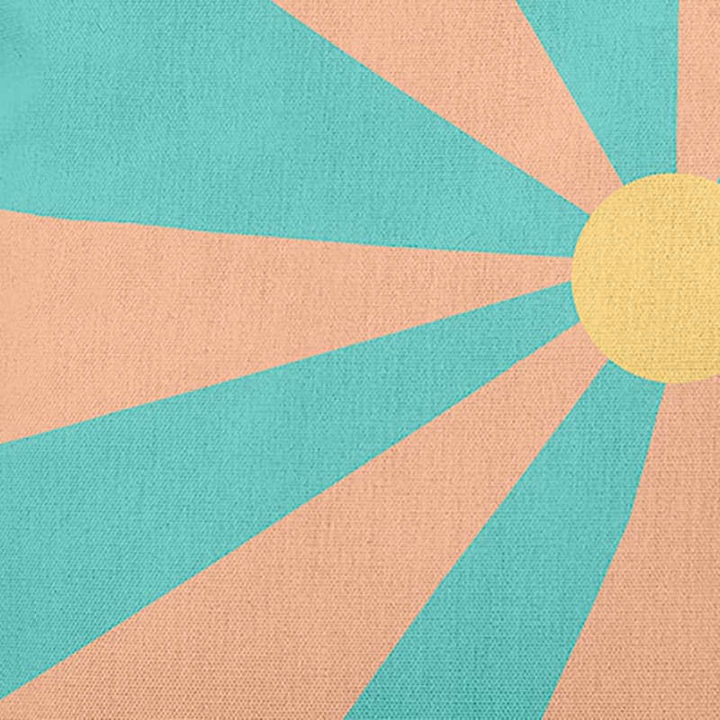 Sunshine Indoor/Outdoor Throw Pillow