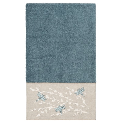 Authentic Hotel and Spa 100% Turkish Cotton Braelyn Embellished Bath Towel