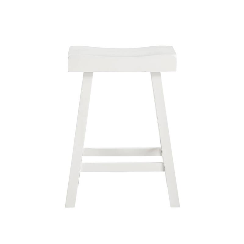 24 In Jackson Wood Saddle Barstool