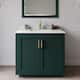 Option Green / Giotto Quartz Top / Brushed Gold Hardware