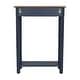 preview thumbnail 8 of 20, Marnie Two-tone 1-drawer Solid Wood Console Accent Table with Shelf by East at Main