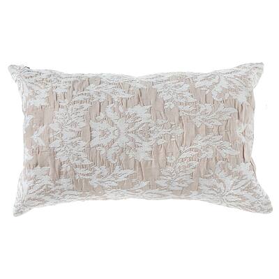Cotton Linen Viscose Chenelle Cushion 16 X 26 - Set of 2