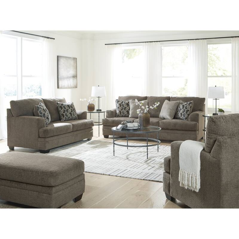 Signature Design by Ashley Stonemeade 4-Piece Upholstery Package - 92"W x 41"D x 39"H - Gray