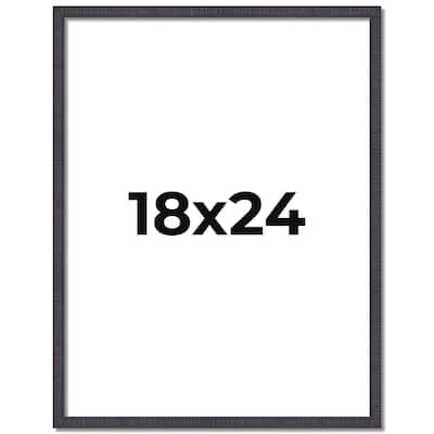18x24 Frame Brown Picture Frame - Complete Modern Photo Frame Includes
