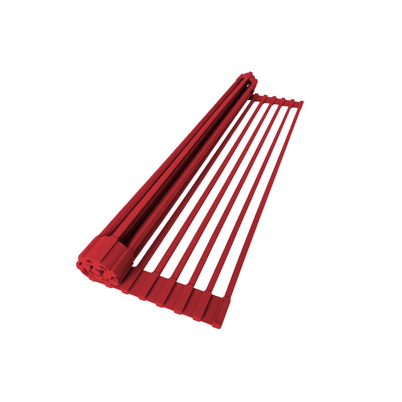 STYLISH Multipurpose Over Sink Roll-Up Dish Drying Rack
