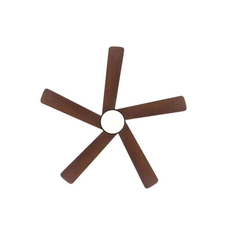 WINGBO 54" and 64" 5 ABS Blades DC Motor Indoor Ceiling Fan with Light & Remote