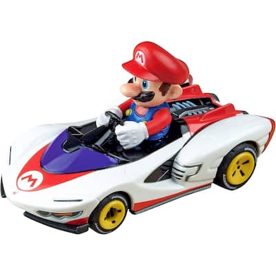 20064182 Kid's Mario Kart P-Wing Mario Analog Slot Car Racing Vehicle
