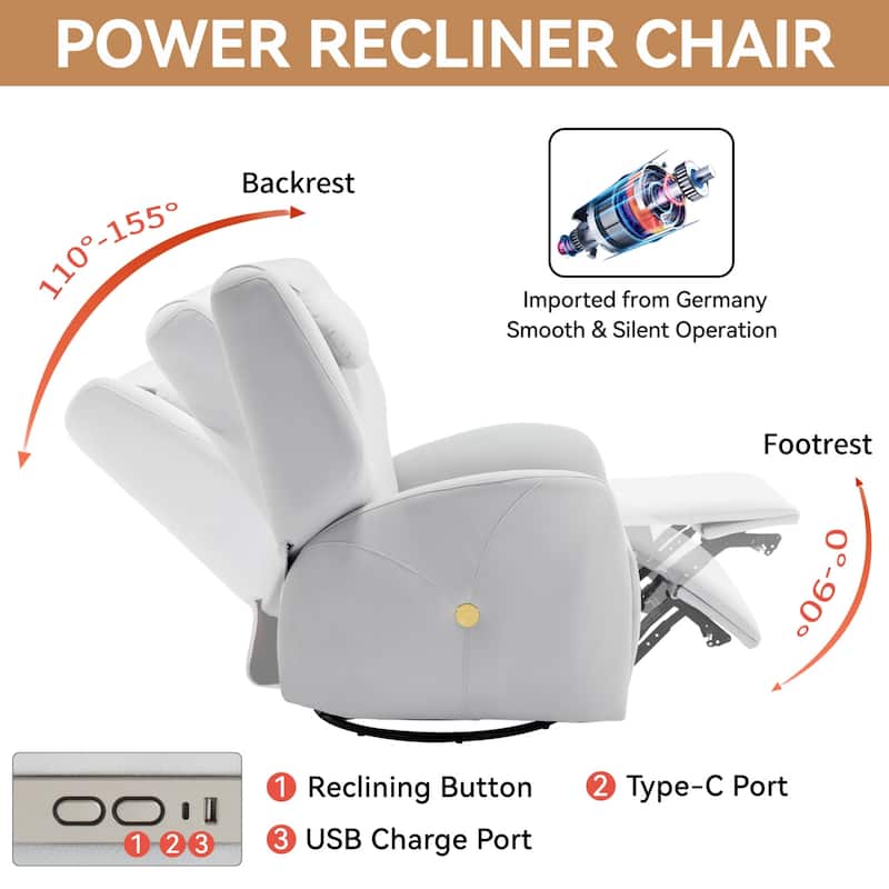 Modern Power Recliner