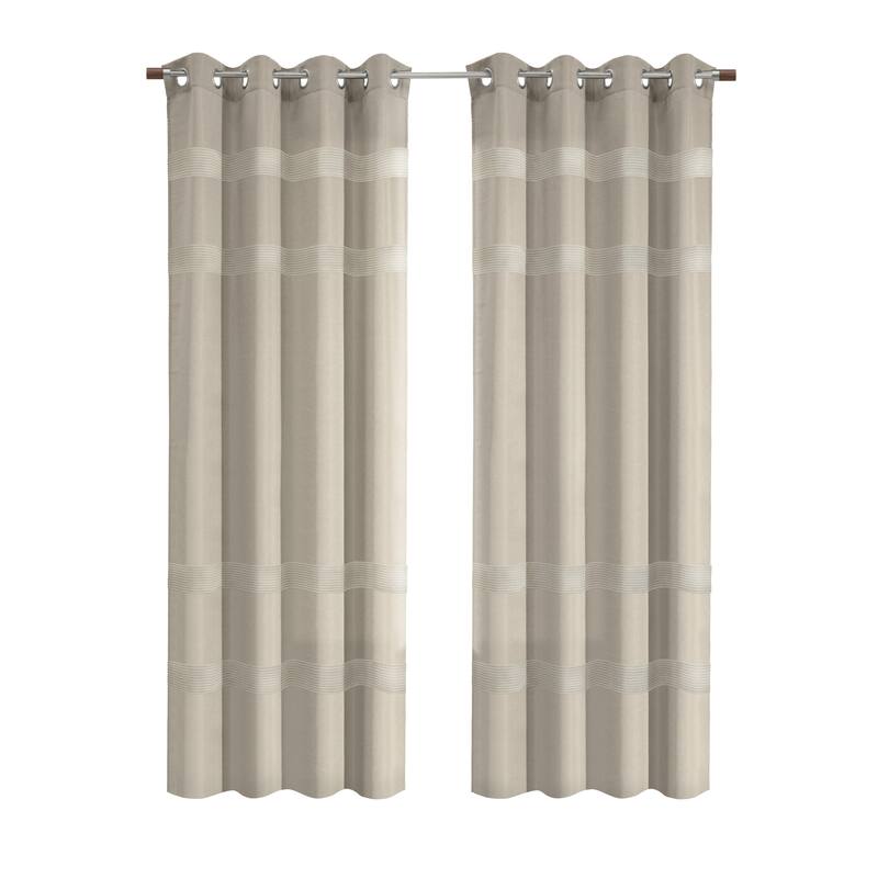 Phoebe Light Filtering Grommet Curtain Panel