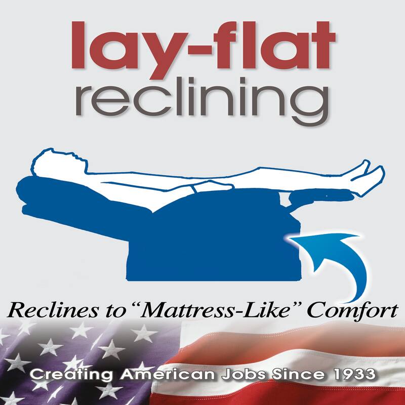 Victor Italian Leather Match Recliner