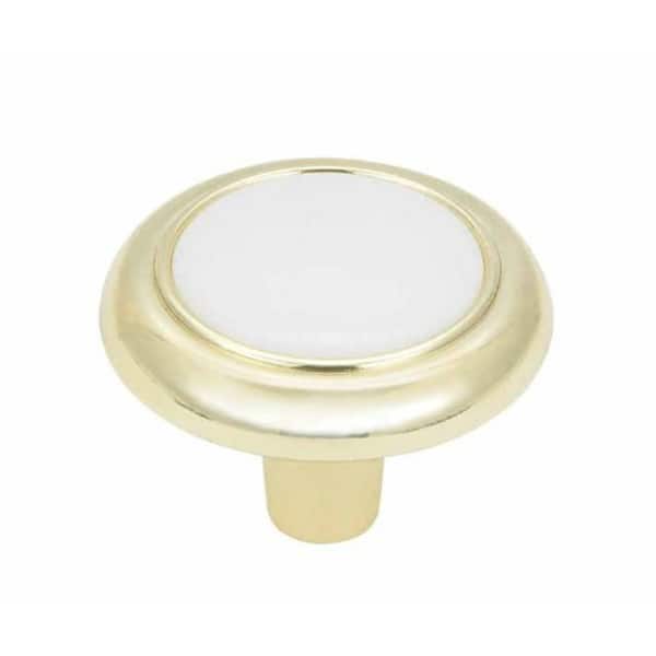 Allison? Vintage Polished Brass Drawer Cabinet Pull Knobs 1-1//4/" Amerock