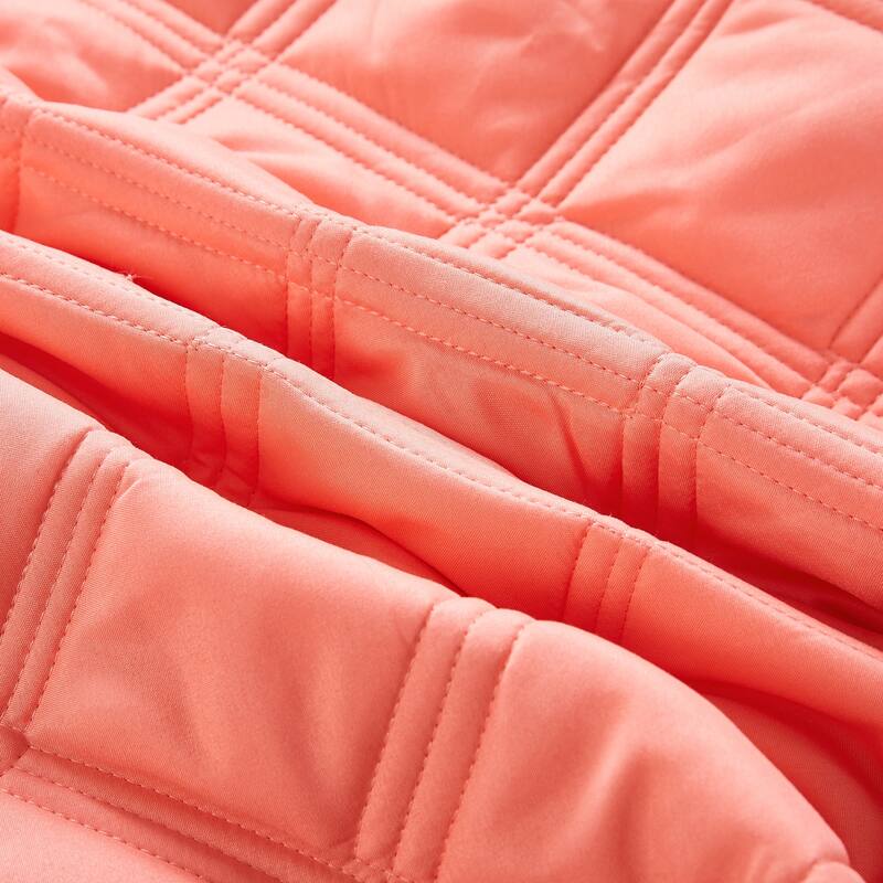 Down Alternative Quilted Oversized Charleston 3 Piece Comforter Set
