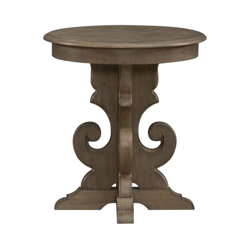 Magnolia Manor Weathered Bisque Optional 3 Piece Cocktail Table Set
