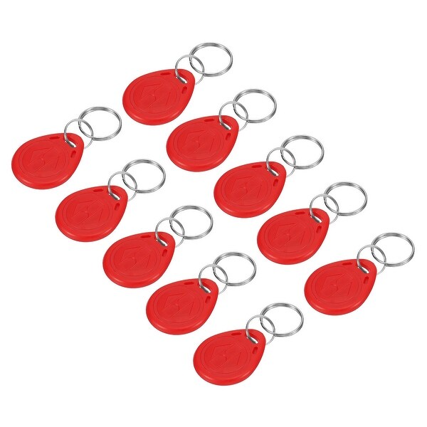 Lot De 20 Badges RFID 125 KHz - Porte-clés De Proximité Sans Contact (lecture Seule)