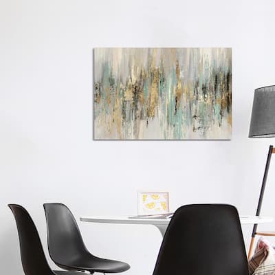 iCanvas "Dripping Gold I" by Tom Reeves Canvas Print