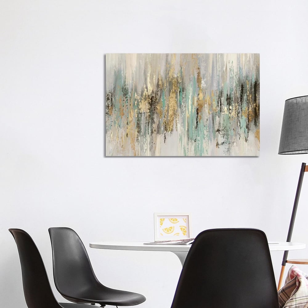 iCanvas "Dripping Gold I" by Tom Reeves Canvas Print