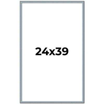 24x39 Frame Rustic Sky Blue Solid Wood Picture Frame | 0.75 Inch