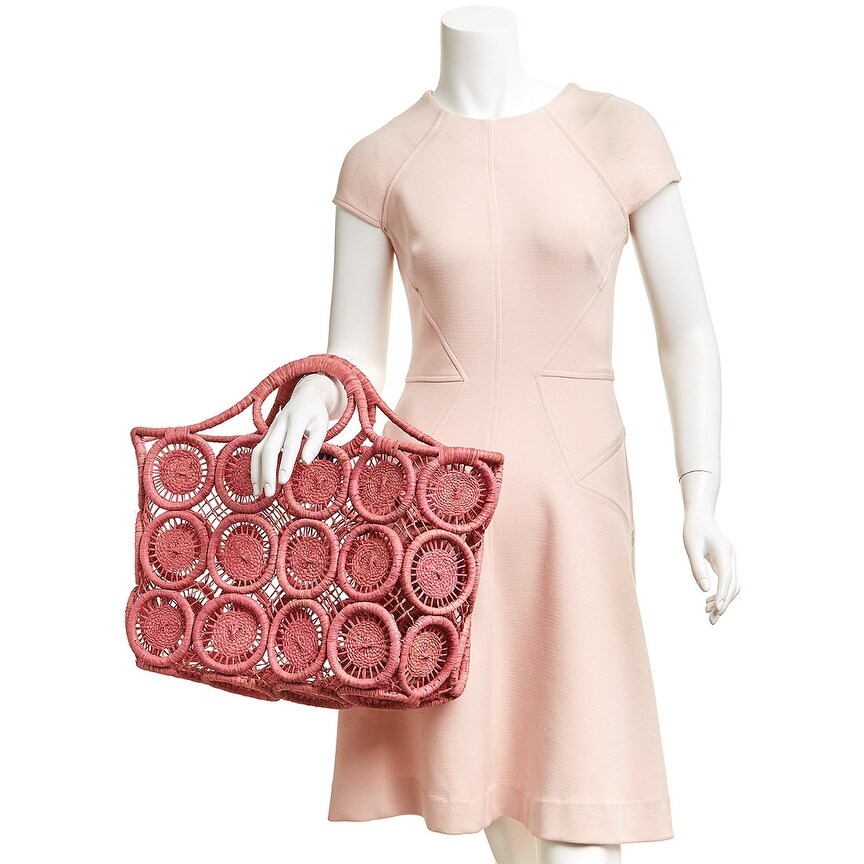 buji baja straw tote