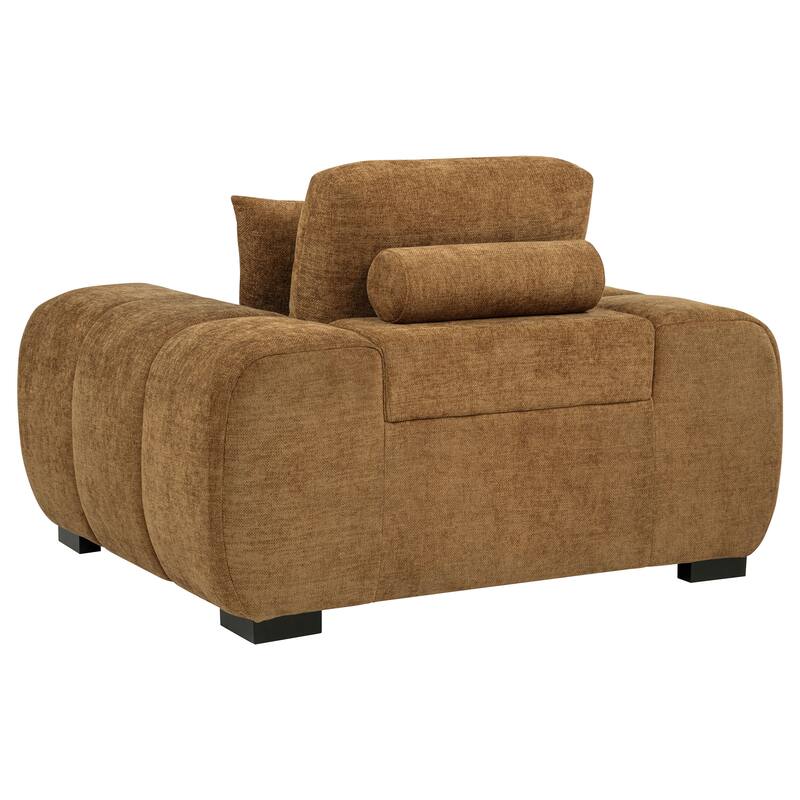 Octavia Upholstered Track Arm Accent Chair - 54.75" x 41.75" x 35.5"