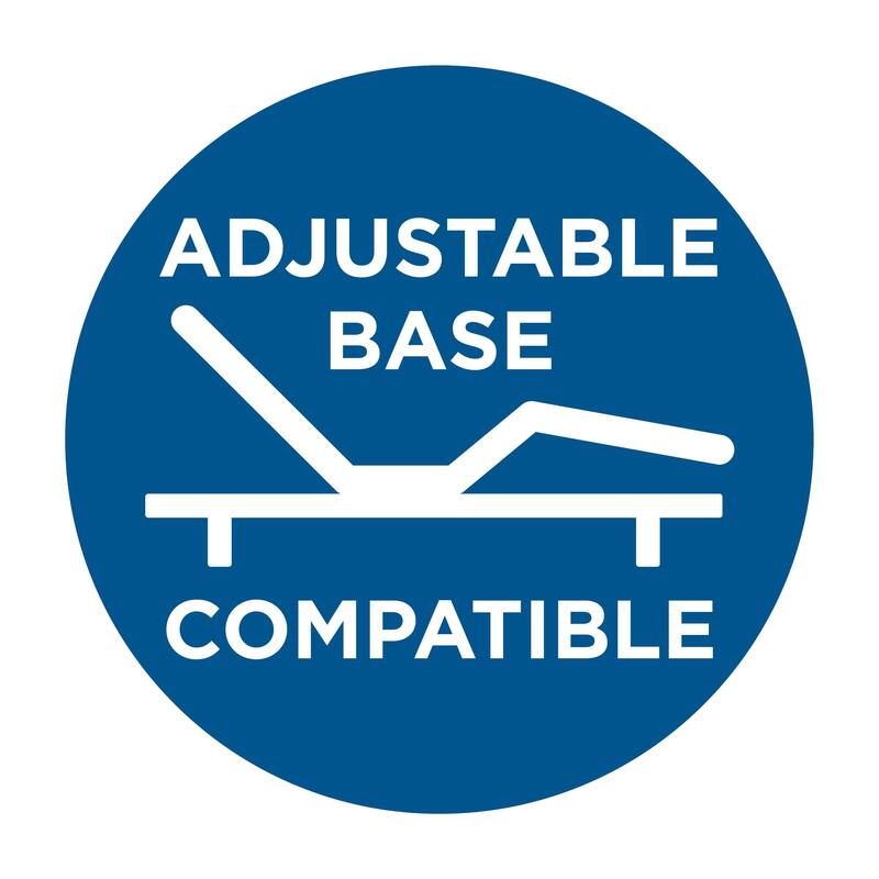 Kingsdown Passions Merridale 13.5 Inch Cushion Firm Hybrid Premium Luxury Mattress with Foundation Included