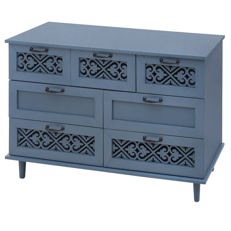 3 Door 3 Drawer Cabinet American Furniture Suitable for Bedroom