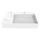 preview thumbnail 63 of 175, Juniper Stone Solid Surface Wall-mounted Vessel Sink 30" Right Basin - Marble