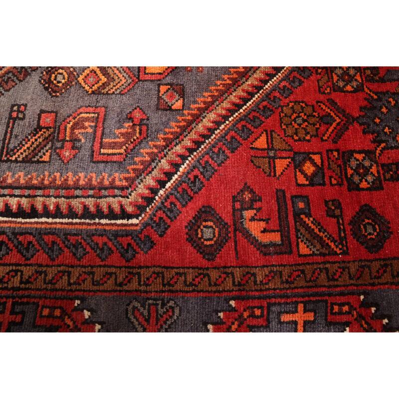 ECARPETGALLERY Hand-knotted Andelz Red Wool Rug - 4'1 x 7'2