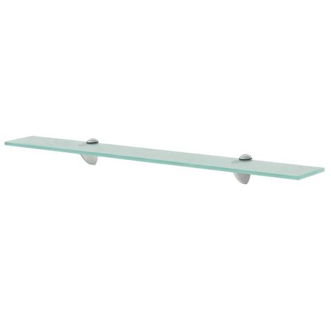 vidaXL Floating Shelf Glass 27.6"x3.9" 0.3"