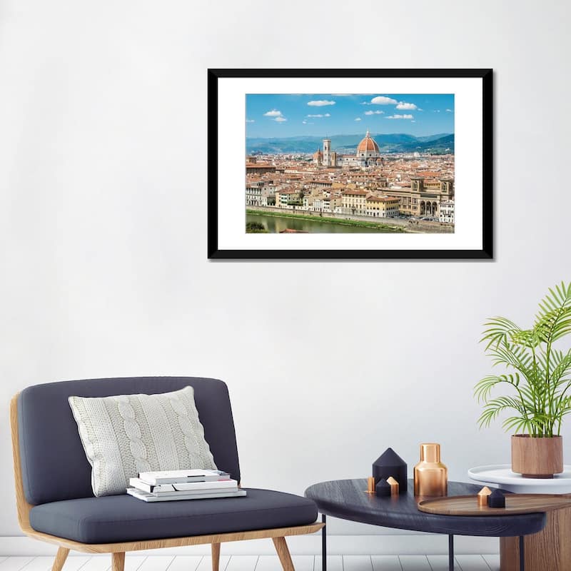 iCanvas "Florence Skyline With Florence Cathedral In Summer, Tuscany, Italy" by Jan Becke PFA